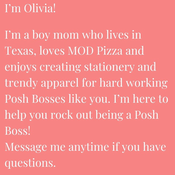 96 Posh Packaging Sticker Labels 2" Round Poshmark - Picture 4 of 6